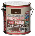【ポイント10倍(5/1限定)】AP 油性強着色ウッドステイン 0.7L ダークオーク