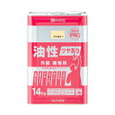【ポイント10倍(5/1限定)】カンペハピオ 油性ツヤあり建物用PRO アイボリー 14K