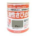 【ポイント10倍(5/1限定)】カンペハピオ 速乾さび止ペイント グレー 2L
