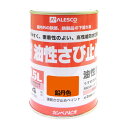 【ポイント10倍(5/1限定)】カンペハピオ 速乾さび止ペイント 鉛丹色 0.5L