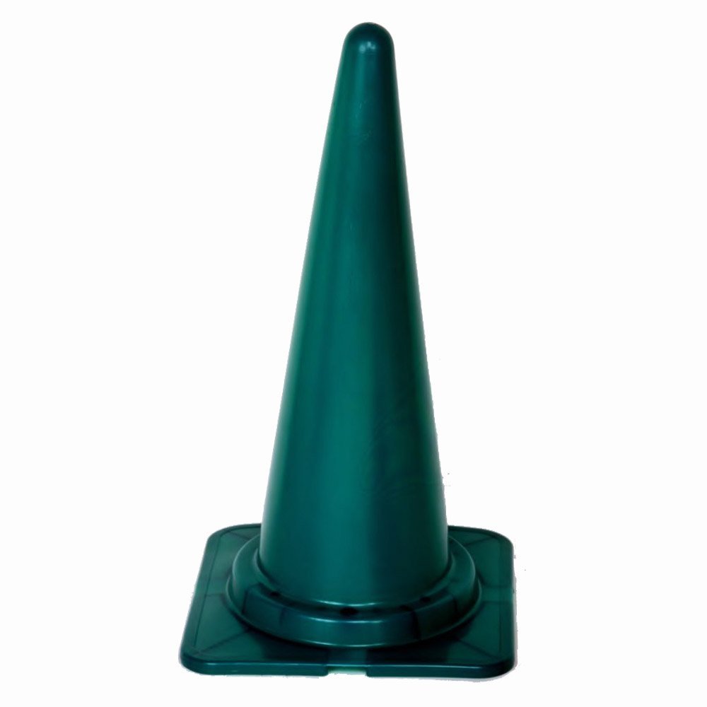 カラーコーン緑 40φ 20本セット 緑色カラーコーン 40φ 20本セット