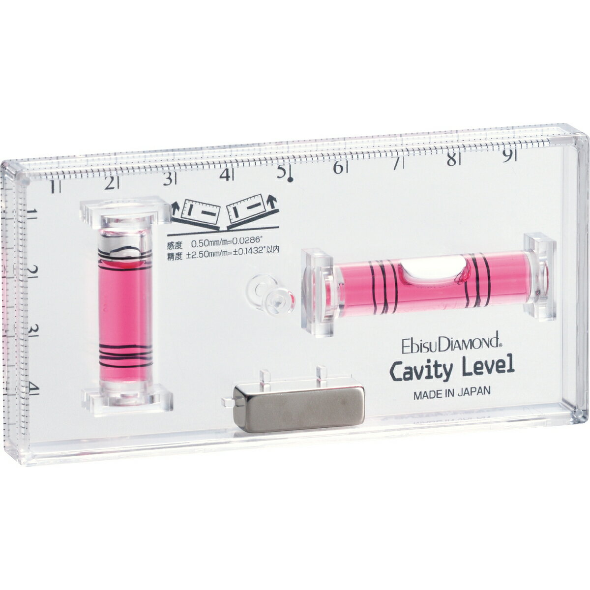 【★ポイント10倍★】2/4~2/10開催！お買い物マラソン(要エントリー) エビス ED-10CVMR 磁石付キャビティレベル(4.0)