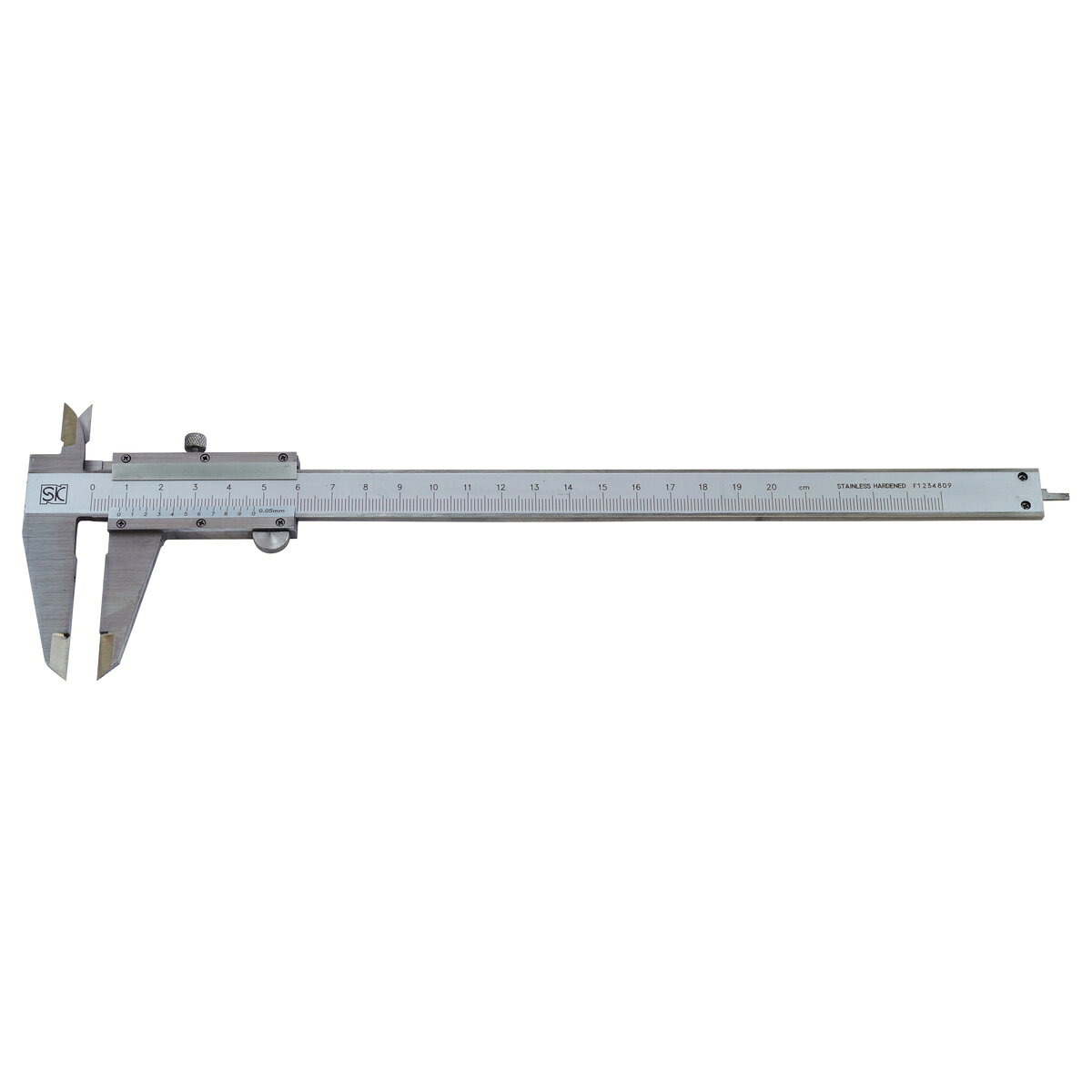 ★ポイント10倍★お買い物マラソン(8月後半/要エントリー) 新潟精機 シルバーM型ノギス 200mm SK-M200 4975846664029