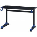 【★ポイント5倍★】7/19~7/26開催!お買い物マラソン(要エントリー) 不二貿易 GAMING DESK XeNO(ゼノ)イージー01 BLUE インテリア エクステリア 内装 おしゃれ 新生活 一人暮らし 同棲 収納 収納ボックス(3)