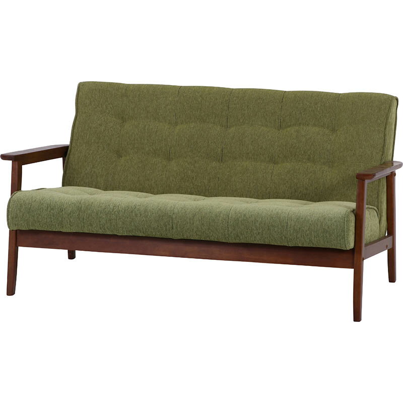 【当店限定】11/5〜11/11までポイント5倍！！不二貿易 ファブリックソファー フレンズGR 2P 846 インテリア エクステリア 内装 おしゃれ 新生活 一人暮らし 同棲 収納 収納ボックス(3)