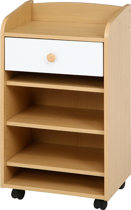 【当店限定】11/5〜11/11までポイント5倍！！不二貿易 NORM ミニリビングラック WH×NA インテリア エクステリア 内装 おしゃれ 新生活 一人暮らし 同棲 収納 収納ボックス