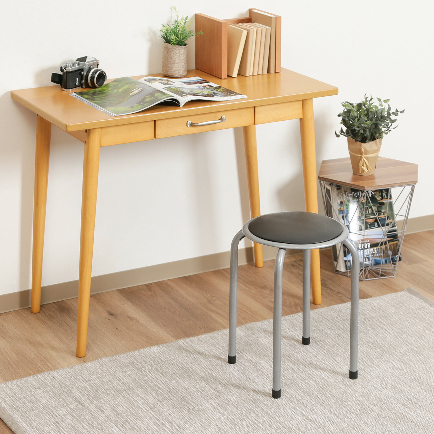 【★ポイント5倍★】楽天スーパーSAIL(9/4~9/11) ※要エントリー 不二貿易 パイプ丸イス FB-01BK(1010BK)【入数:12】エクステリア インテリア 家具 新生活 生活雑貨 ホーム