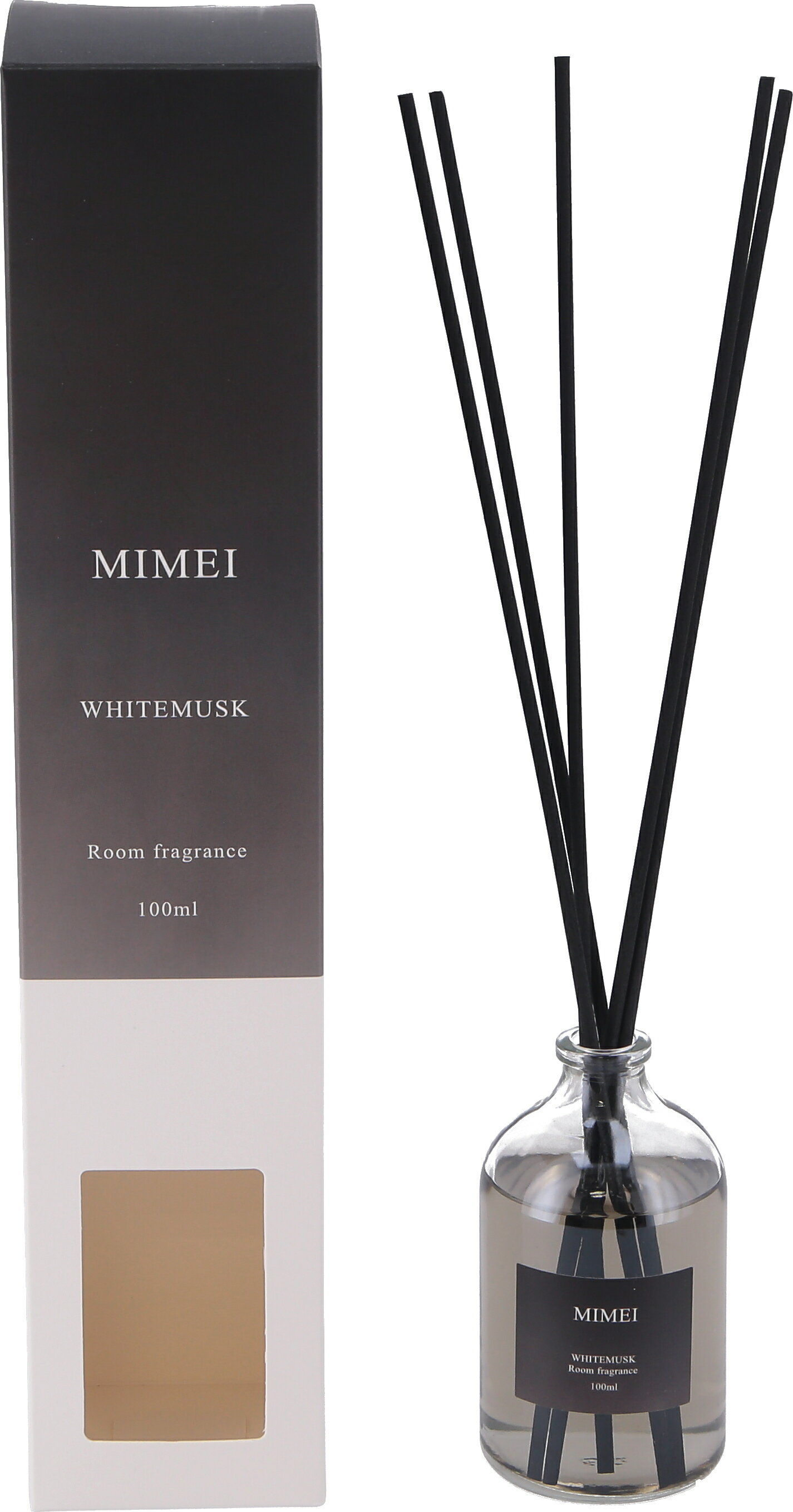 【ポイント10倍】12/1はワンダフルデー！不二貿易 ミメイディフューザー 100ml WHITEMUSK 【6個入】 38..