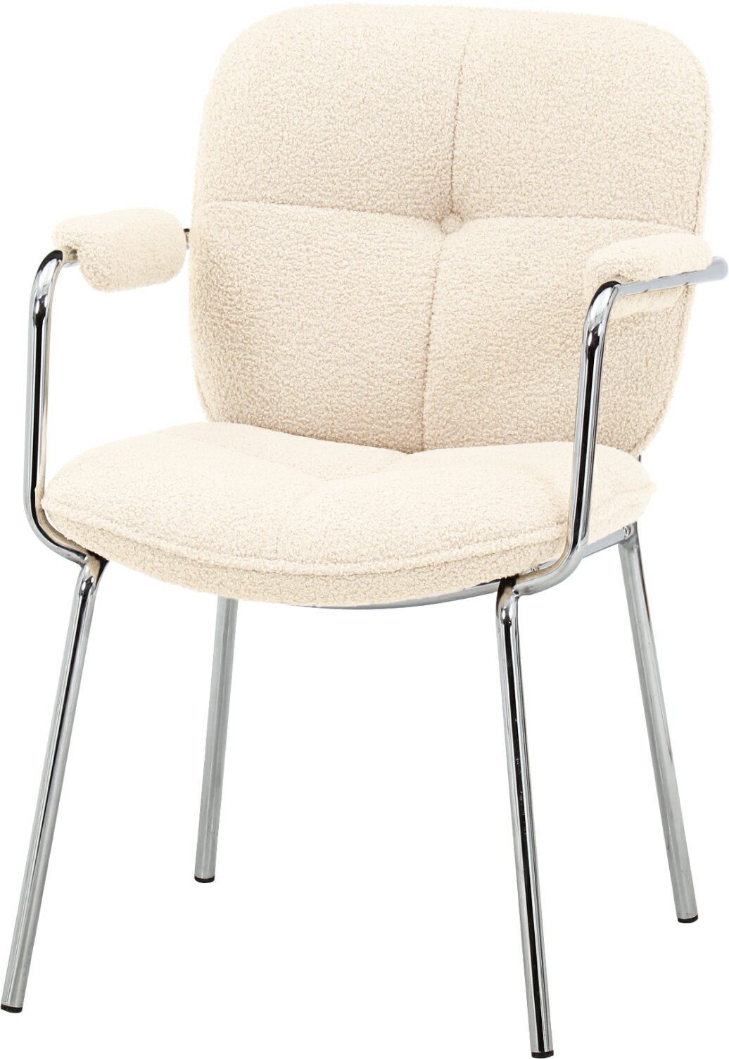 【ポイント10倍】12/1はワンダフルデー！不二貿易 ダイニングチェア ルル WH 【1個入】 70676 インテリ..