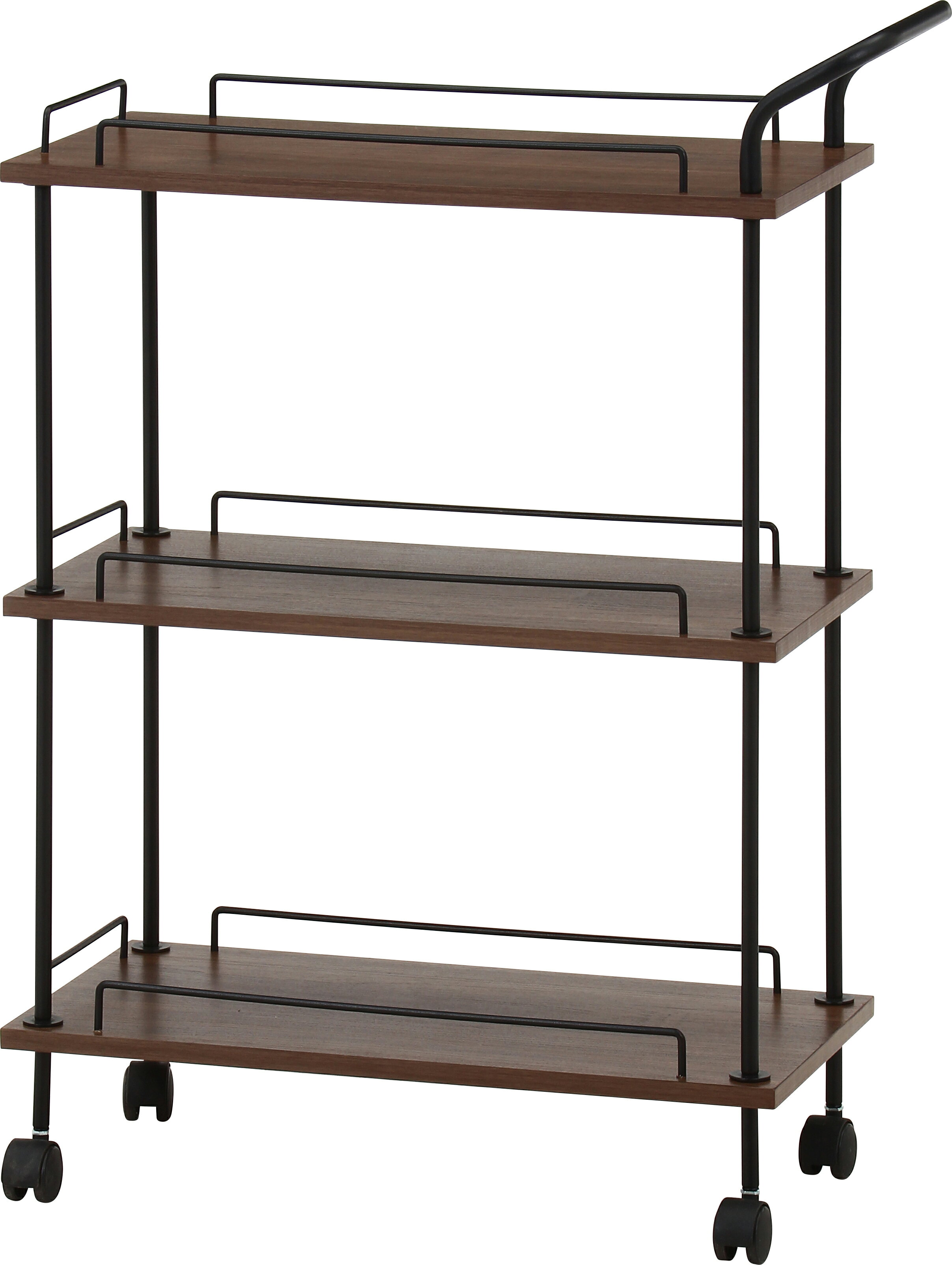 【ポイント10倍】12/1はワンダフルデー！不二貿易 EZBOツイストロック キッチンカート MBR 【1個入】 7..