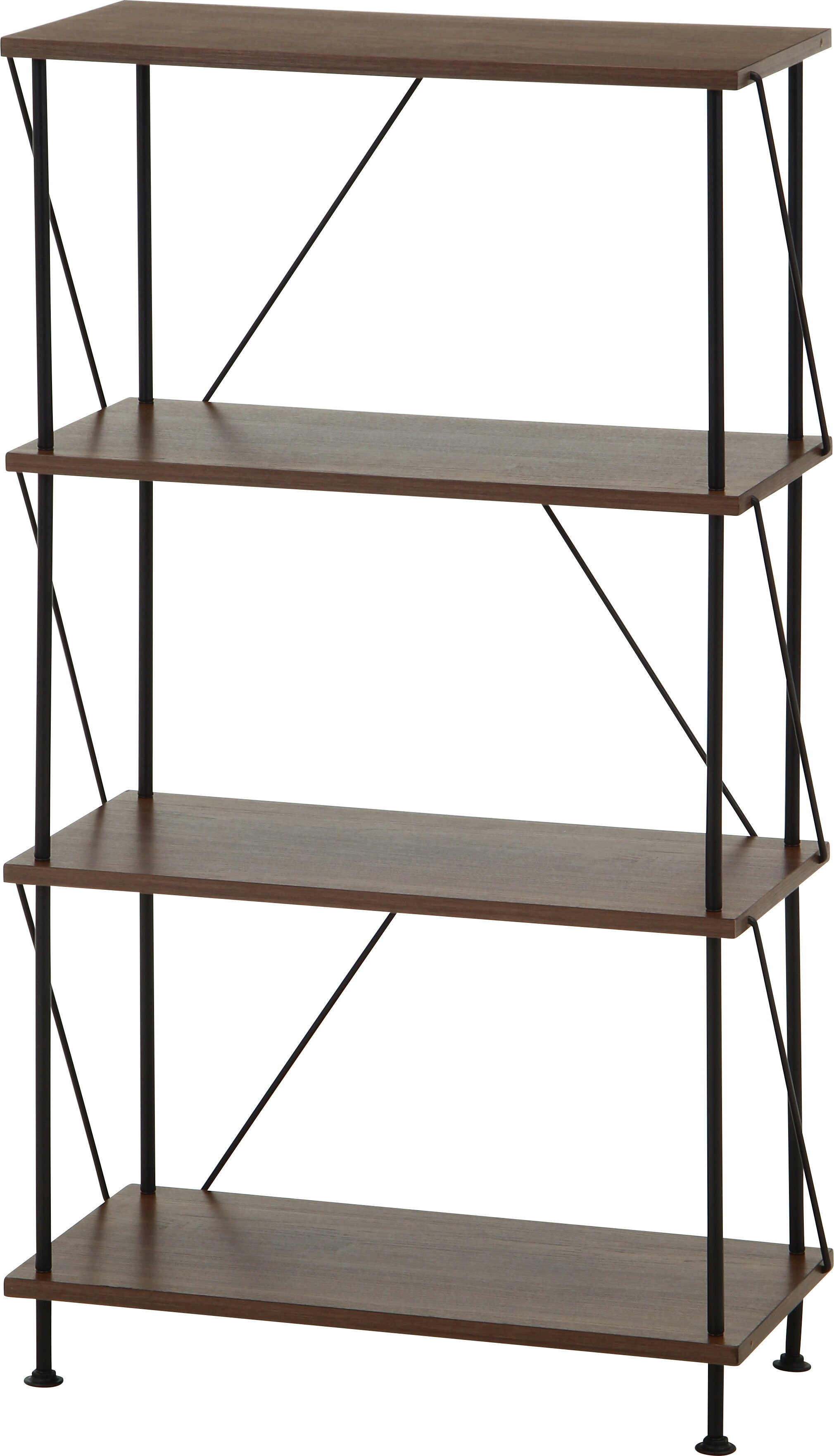 【★ポイント5倍★】11/14~11/16開催！楽天イーグルス感謝祭 × ポイントアップ(要エントリー)不二貿易 EZBOツイストロック オープンラック4段 MBR 【1個入】 71888 インテリア エクステリア 内装 おしゃれ 新生活 一人暮らし 同棲 収納