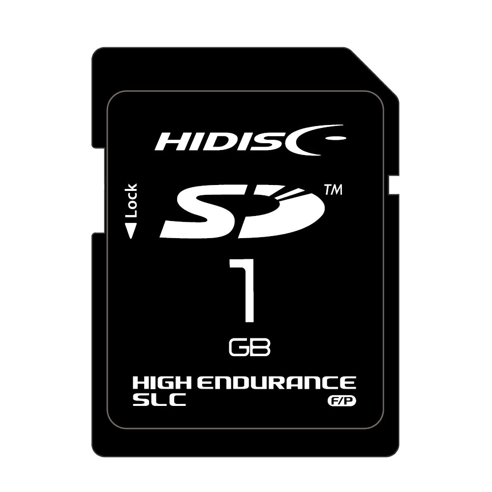 【5/23～5/27開催】お買い物マラソン×ポイント5倍！(要エントリー) HIDISC KIOXIA製SLCチップ採用 高耐久 SDカード 1GB メモリーカード 記憶媒体 記憶 大容量 小型