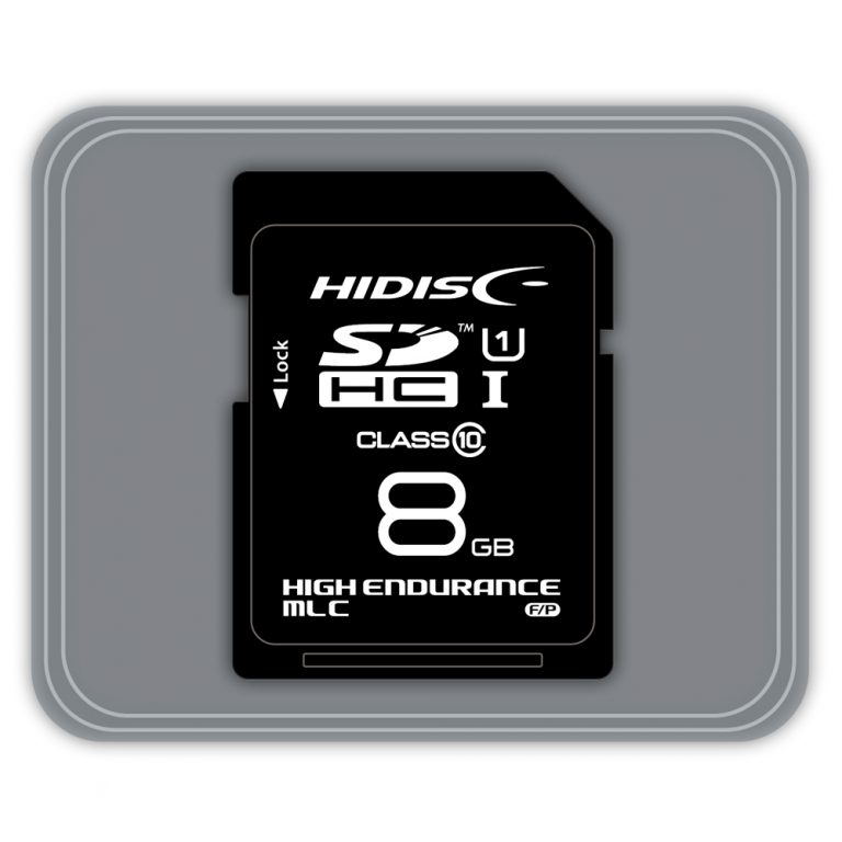 【★ポイント5倍★】楽天スーパーSAIL(6/4~6/11)※要エントリー HIDISC MLCチップ採用 高耐久 SDHCカード 8GB メモリーカード 記憶媒体 記憶 大容量 小型