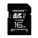 【ポイント10倍(5/1限定)】HIDISC MLCチップ採用 高耐久 SDHCカード 16GB メモリーカード 記憶媒体 記憶 大容量 小型