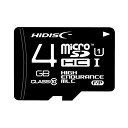 【ポイント10倍(5/1限定)】HIDISC KIOXIA製MLCチップ採用 高耐久 microSDHCカード 4GB メモリーカード 記憶媒体 記憶 大容量 ...