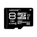 【ポイント10倍(5/1限定)】HIDISC KIOXIA製MLCチップ採用 高耐久 microSDHCカード 8GB メモリーカード 記憶媒体 記憶 大容量 ...