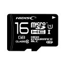 【ポイント10倍(5/1限定)】HIDISC KIOXIA製MLCチップ採用 高耐久 microSDHCカード 16GB メモリーカード 記憶媒体 記憶 大容量...