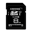 型番HDSDHC8GMLLJP3 商品説明SDHCカード容量：8GBスピードクラス：CLASS10UHS-1FLASHタイプ：MLCファイルシステム：FAT32SDケース付属バルク品 仕様32x24x2.1mm