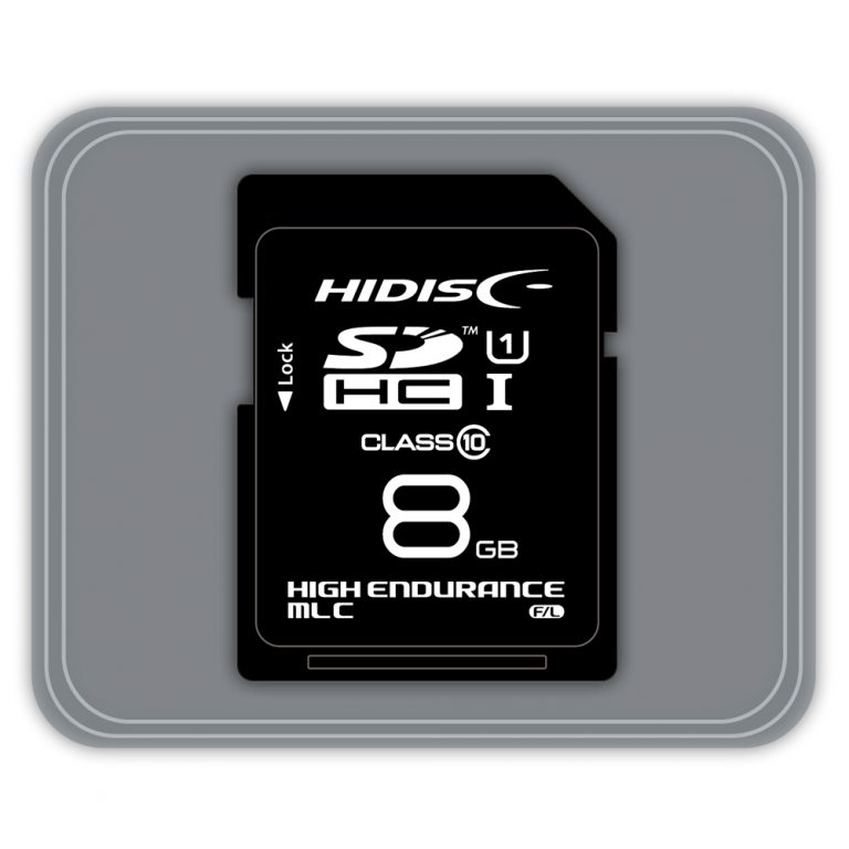 ★ポイント10倍★ 楽天スーパーSAIL(3/4~3/11) ※要エントリー HIDISC Hynix, Samsung製MLCチップ採用 高耐久 SDHCカード 8GB メモリーカード 記憶媒体 記憶 大容量 小型