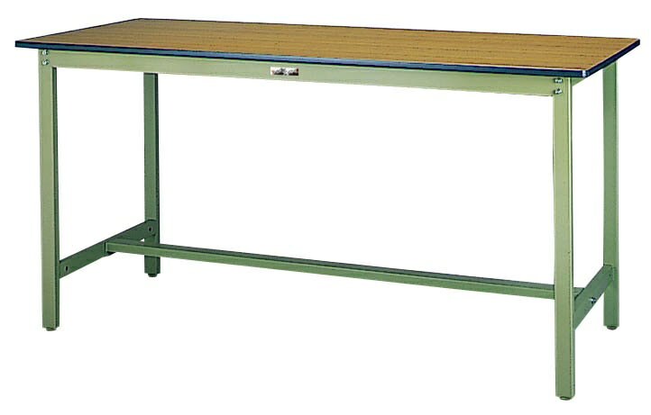 【ポイント10倍】11/1はワンダフルデー！【法人限定】【立ち作業に最適です】ワークテーブル500シリーズ 固定式H900mm メラミン天板 SJMH-1875-MG