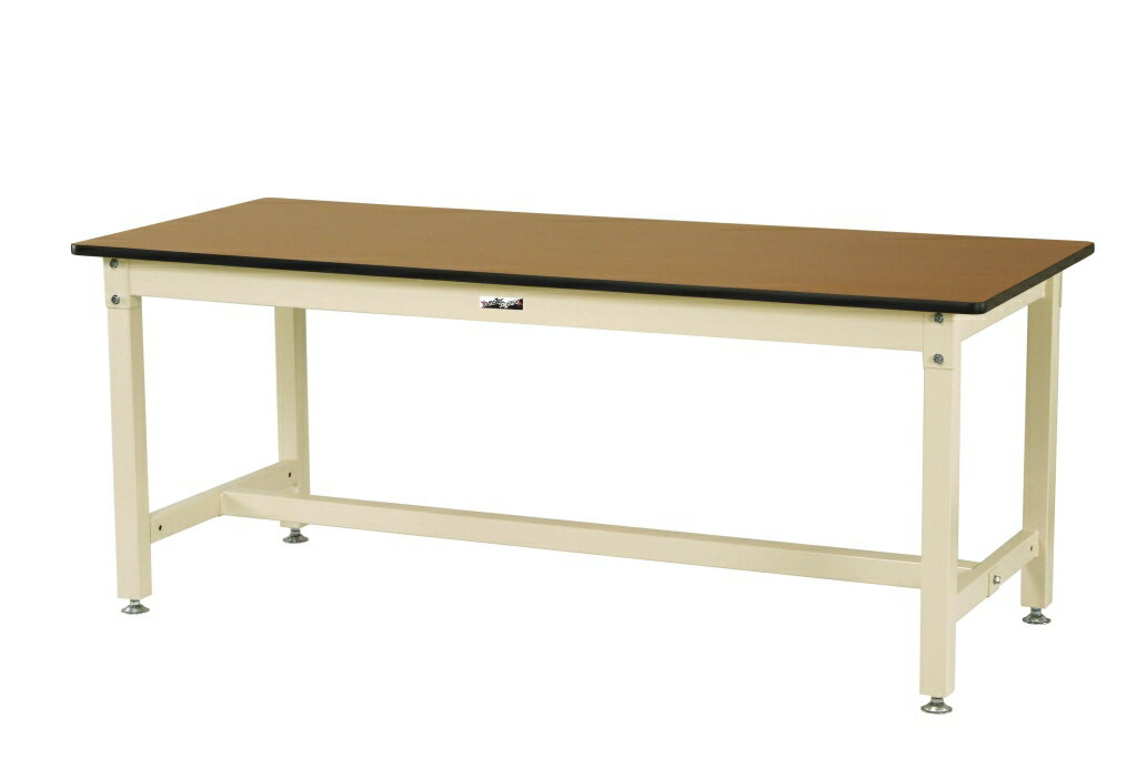 【★ポイント5倍★】2/19~2/23開催！お買い物マラソン(要エントリー) 【法人限定】【横揺れ強度バツグン】ワークテーブル800シリーズ 固定式H740mm メラミン天板 SVM-1890-MI