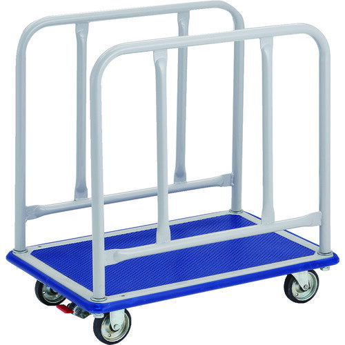 【★ポイント5倍★】10/4~10/9開催！お買い物マラソン(要エントリー) TRUSCO ドンキーカート サイドハンドル 740X480 ストッパー付 110NS