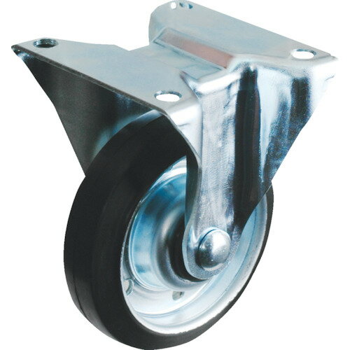 【★ポイント5倍★】10/4~10/9開催！お買い物マラソン(要エントリー) TRUSCO プレス製台車用キャスターΦ125 固定 125KC