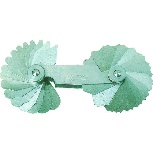 【ポイント10倍】12/1はワンダフルデー！TRUSCO ラジアスゲージ 測定範囲1.0〜7.0 34枚組 178MA