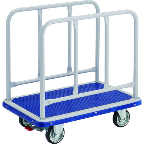 【★ポイント5倍★】8/4~8/11開催！お買い物マラソン(要エントリー) TRUSCO ドンキーカート サイドハンドル 810X510 ストッパー付 210NS