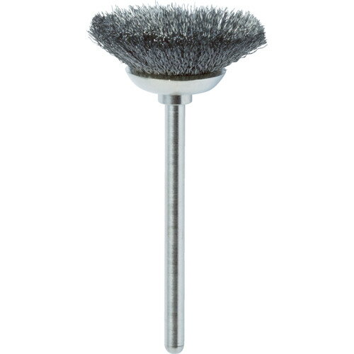 【★ポイント5倍★】10/4~10/9開催！お買い物マラソン(要エントリー) TRUSCO ベベル型ブラシ Φ25 ハガネ 253B-2