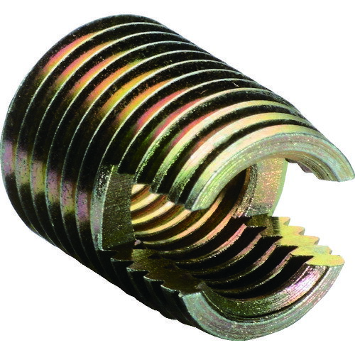 【★ポイント5倍★】10/4~10/9開催！お買い物マラソン(要エントリー) TRUSCO エンザート［［R下］］ 302スチール割溝 M6a P1.0 L12 302-M6A-P1.0-2DNS