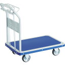 【★ポイント5倍★】7/4~7/11開催!お買い物マラソン(要エントリー) TRUSCO プレス製台車 ドンキーカート 固定 915×615 ハンド式 ピン式2輪ストッパー付 制動ブレーキ付 302NKHBS