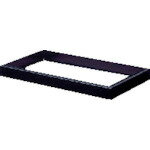 【★ポイント5倍★】10/4~10/9開催！お買い物マラソン(要エントリー) TRUSCO スタンダード書庫(D400)ベース W1200×D400用 ブラック 304B