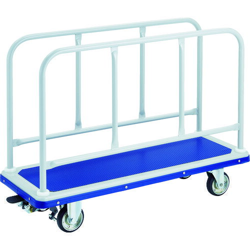 【★ポイント5倍★】10/4~10/9開催！お買い物マラソン(要エントリー) TRUSCO ドンキーカート サイドハンドル1190×440 ストッパー付 410NS