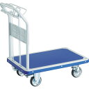 【★ポイント5倍★】7/4~7/11開催!お買い物マラソン(要エントリー) TRUSCO プレス製台車 ドンキーカート 固定 1225×775 ハンド式 ピン式4輪ストッパー付 制動ブレーキ付 502NJKHB4S