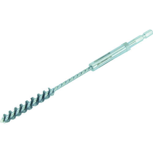 【★ポイント5倍★】10/4~10/9開催！お買い物マラソン(要エントリー) TRUSCO 六角軸スパイラルホールブラシ ワイヤー鋼線 10.5mm 下穴径 6HB-10.5-WB