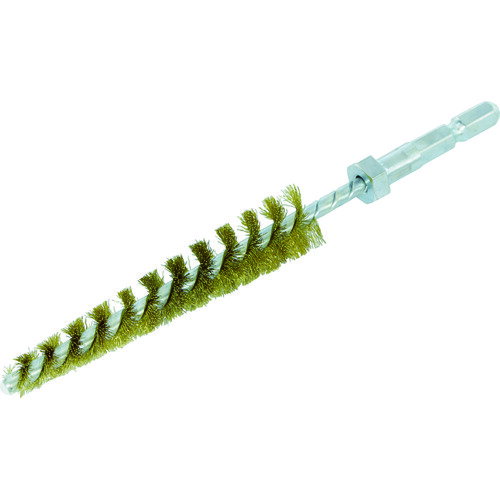 【★ポイント5倍★】8/4~8/11開催！お買い物マラソン(要エントリー) TRUSCO 六角軸テーパーネジリブラシ 真鍮線 0.15Φ 8Φ〜16Φ穴用 6TNB-816-S