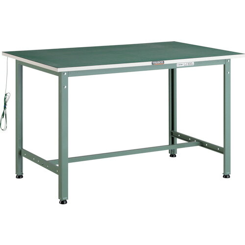 【★ポイント5倍★】10/4~10/9開催！お買い物マラソン(要エントリー) TRUSCO 帯電防止マット張りAE型作業台 900X450 AE-0945D