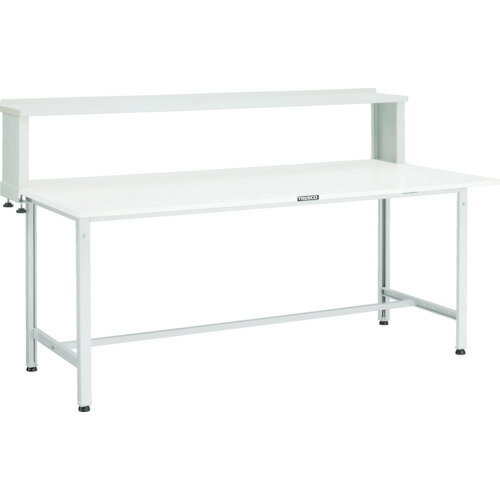 【★ポイント5倍★】10/4~10/9開催！お買い物マラソン(要エントリー) TRUSCO AE型作業台 900X600XH740 上棚付 W色 AE-0960YURB W