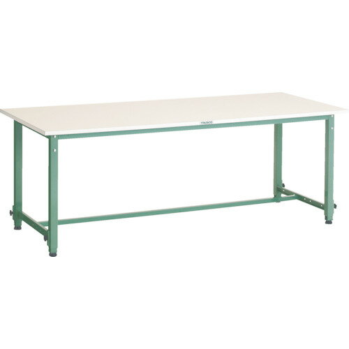 【★ポイント5倍★】8/4~8/11開催！お買い物マラソン(要エントリー) TRUSCO AEM型高さ調節作業台 1500X900 AEM-1509