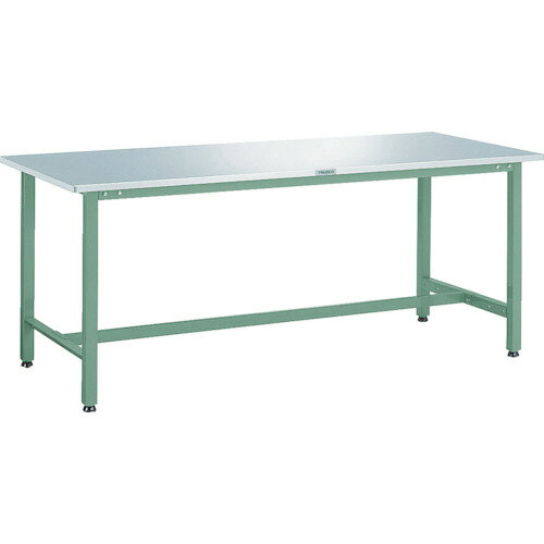 【★ポイント5倍★】8/4~8/11開催！お買い物マラソン(要エントリー) TRUSCO ステンレス張りAE型作業台 1800X900 AES-1809