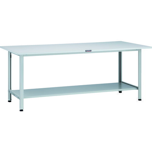 【当店限定】 11/1はポイント10倍！！TRUSCO AO型軽量作業台 1800X900 下棚2枚付 AO-1890LT2