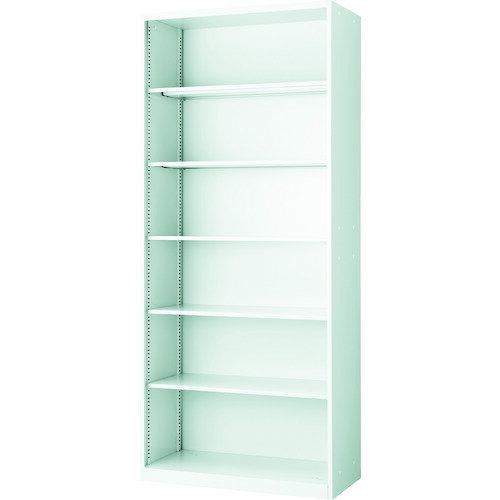 【★ポイント5倍★】10/4~10/9開催！お買い物マラソン(要エントリー) TRUSCO ユニット型壁面書庫 オープン H2100 W色 UOW-21