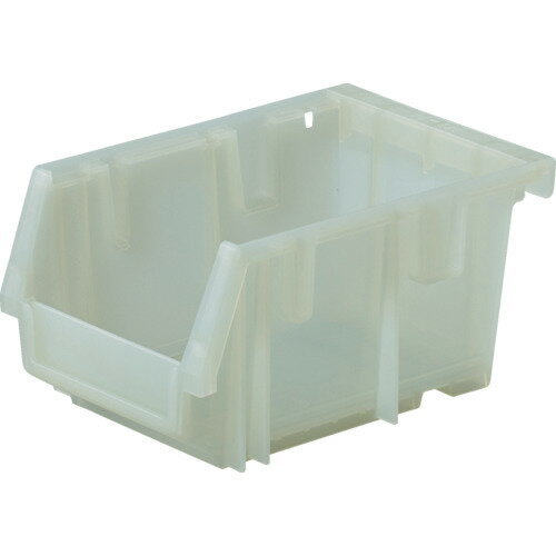 【★ポイント5倍★】10/4~10/9開催！お買い物マラソン(要エントリー) TRUSCO VN型コンテナ 0.6L クリアグレー VN-1N-CGY