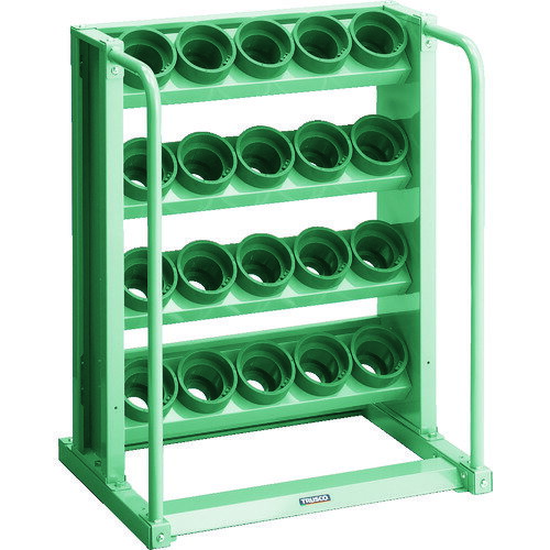 【★ポイント5倍★】10/4~10/9開催！お買い物マラソン(要エントリー) TRUSCO ツーリングラック HSK100A BT50 NT50兼用 28個収納 VTL-D48