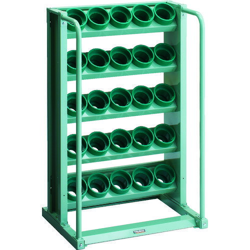 【★ポイント5倍★】10/4~10/9開催！お買い物マラソン(要エントリー) TRUSCO ツーリングラック HSK100A BT50 NT50兼用 25個収納 VTL-D55