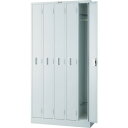 【ポイント10倍(5/1限定)】TRUSCO スリムロッカー 5人用 900X515XH1790 W色 WL-5S