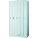 【ポイント10倍(5/1限定)】TRUSCO スリムロッカー 6人用 900X515XH1790 W色 WL-6S