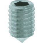 【★ポイント5倍★】10/4~10/9開催！お買い物マラソン(要エントリー) TRUSCO 六角穴付止めネジ とがり先 ステンレス M6x10 22本入 Y301-0610