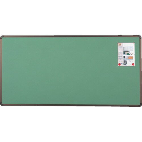 【★ポイント5倍★】10/4~10/9開催！お買い物マラソン(要エントリー) TRUSCO ブロンズ掲示板 900X1200 グリーン YBE-34SGM